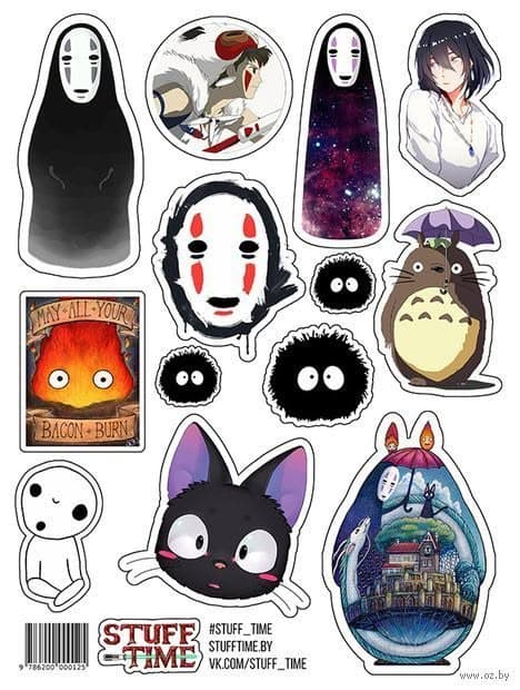 Studio Ghibli Pack — buy in Tunisia | Stickys TN